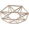 Ekena Millwork Guardian Wood Fretwork Pierced Ceiling Medallion, Alder, 18"OD x 7"ID x 3/8"T CMWP18X18X0375GDAL - alternate 3